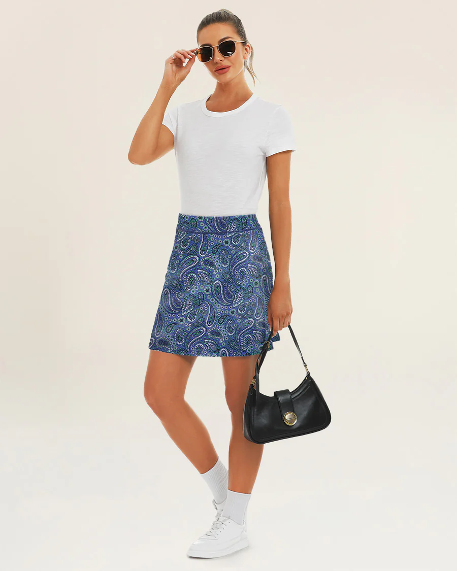 16" Skort | High-Waisted Golf Skirt with Pockets - Image 2