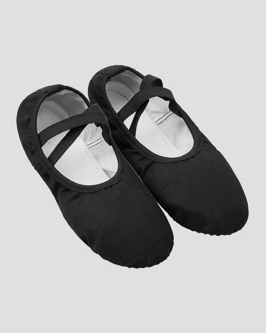 Adults Canvas Ballet Shoes - Image 2