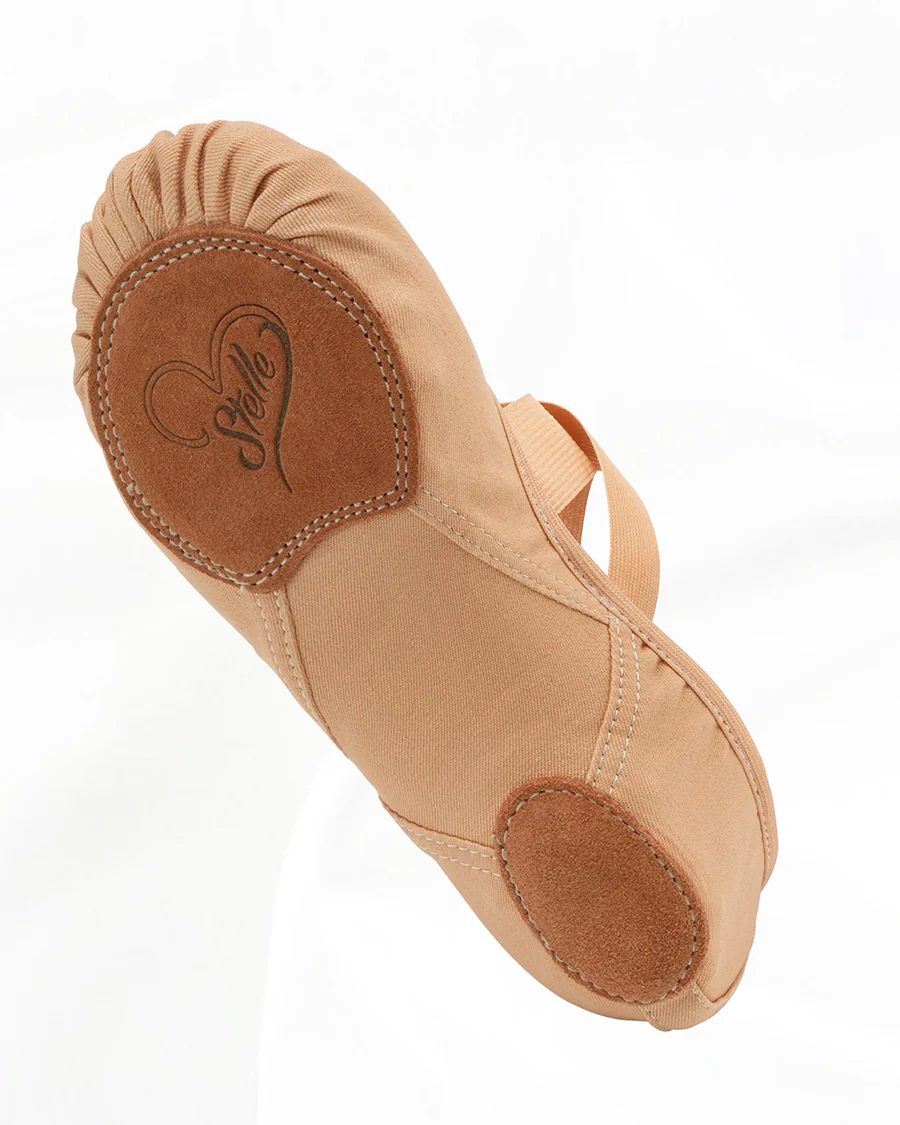 Adults Canvas Split-Sole Dance Shoes - Image 2