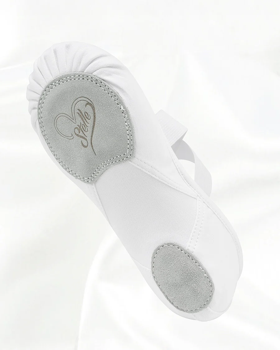 Adults Canvas Split-Sole Dance Shoes - Image 2