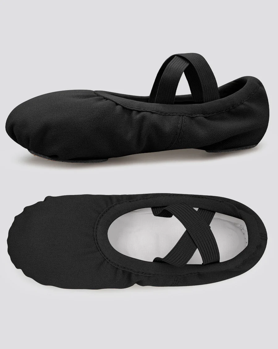 Adults Stretch Canvas Ballet Shoes - Image 4