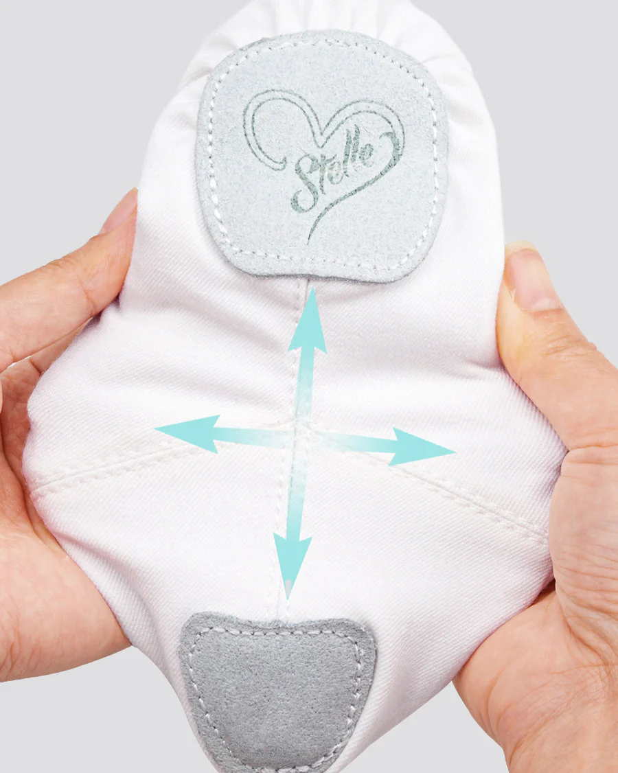 Adults Stretch Canvas Ballet Shoes - Image 2