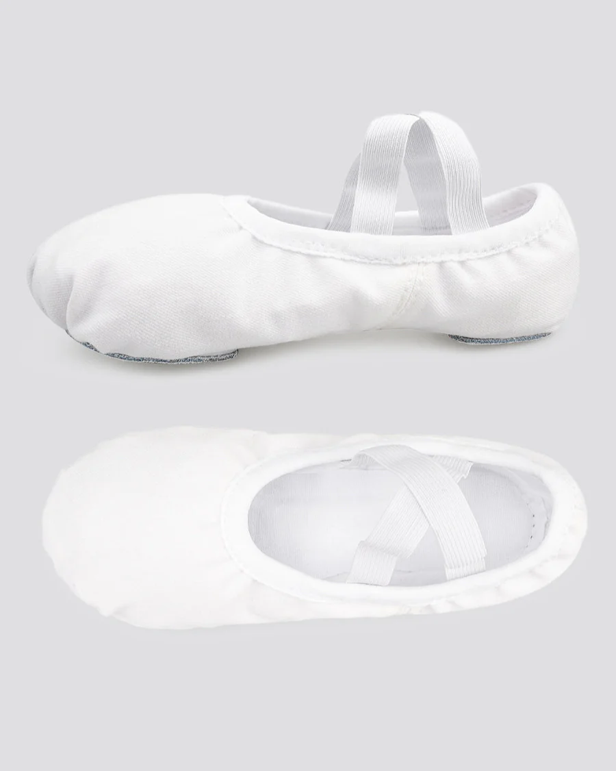 Adults Stretch Canvas Ballet Shoes - Image 4