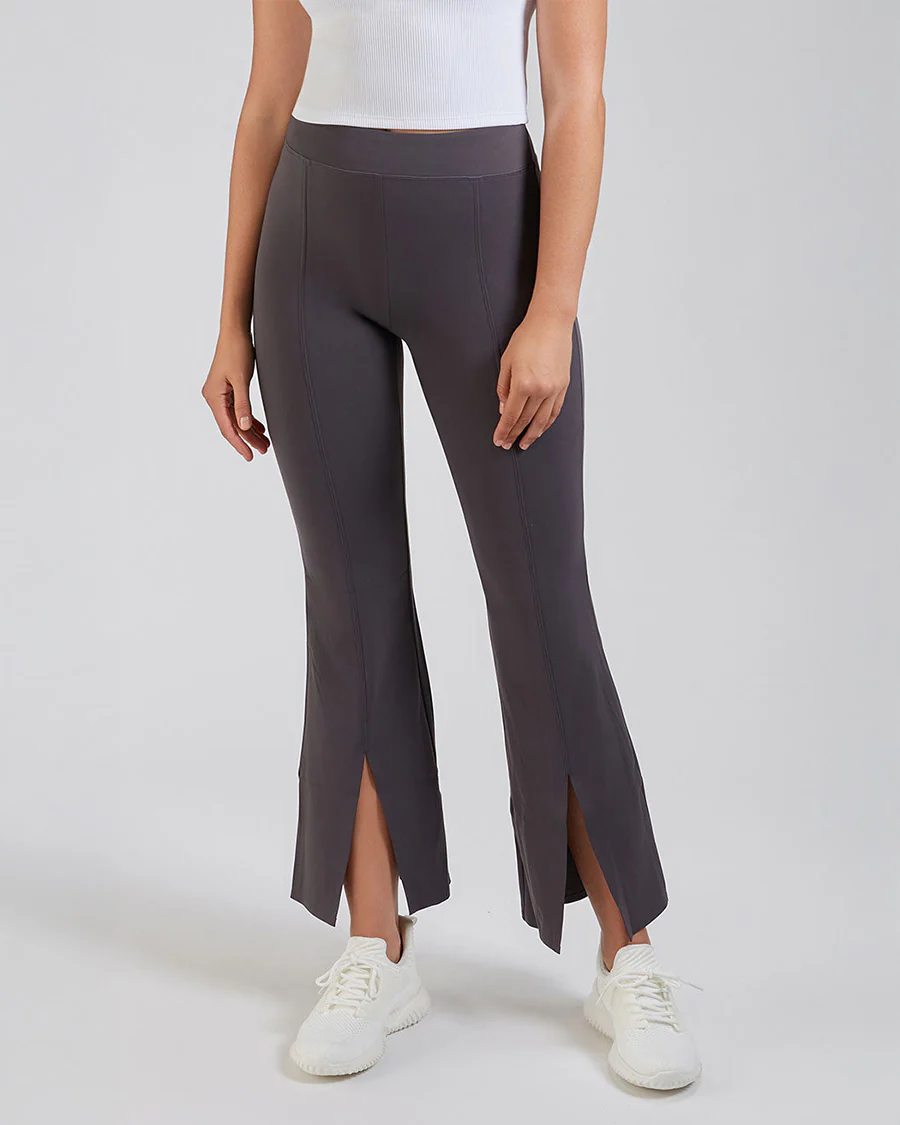 Bootcut Yoga Pants Split Hem Flare