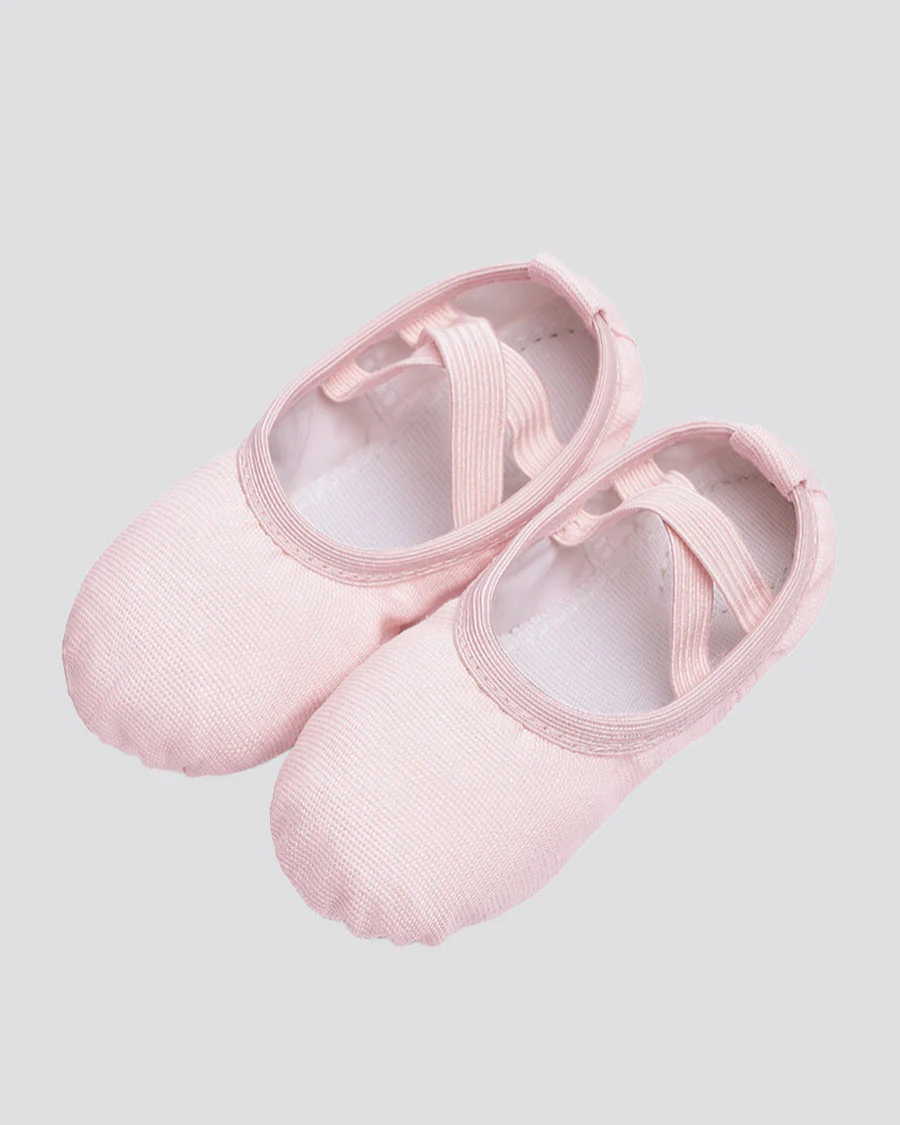 Kids Classic Canvas Ballet Shoes (no drawstring) - Image 3