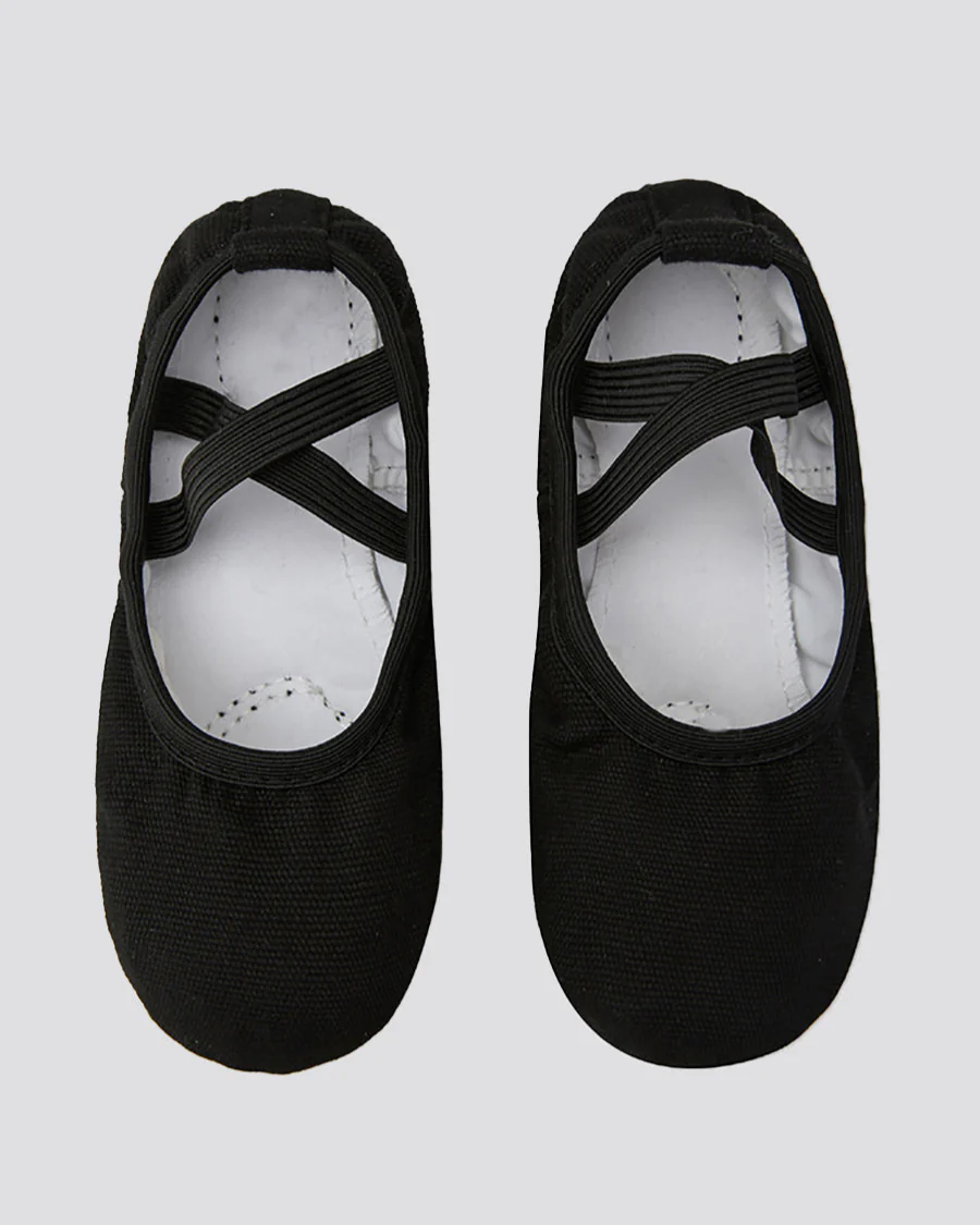 Kids Classic Canvas Ballet Shoes (no drawstring) - Image 3