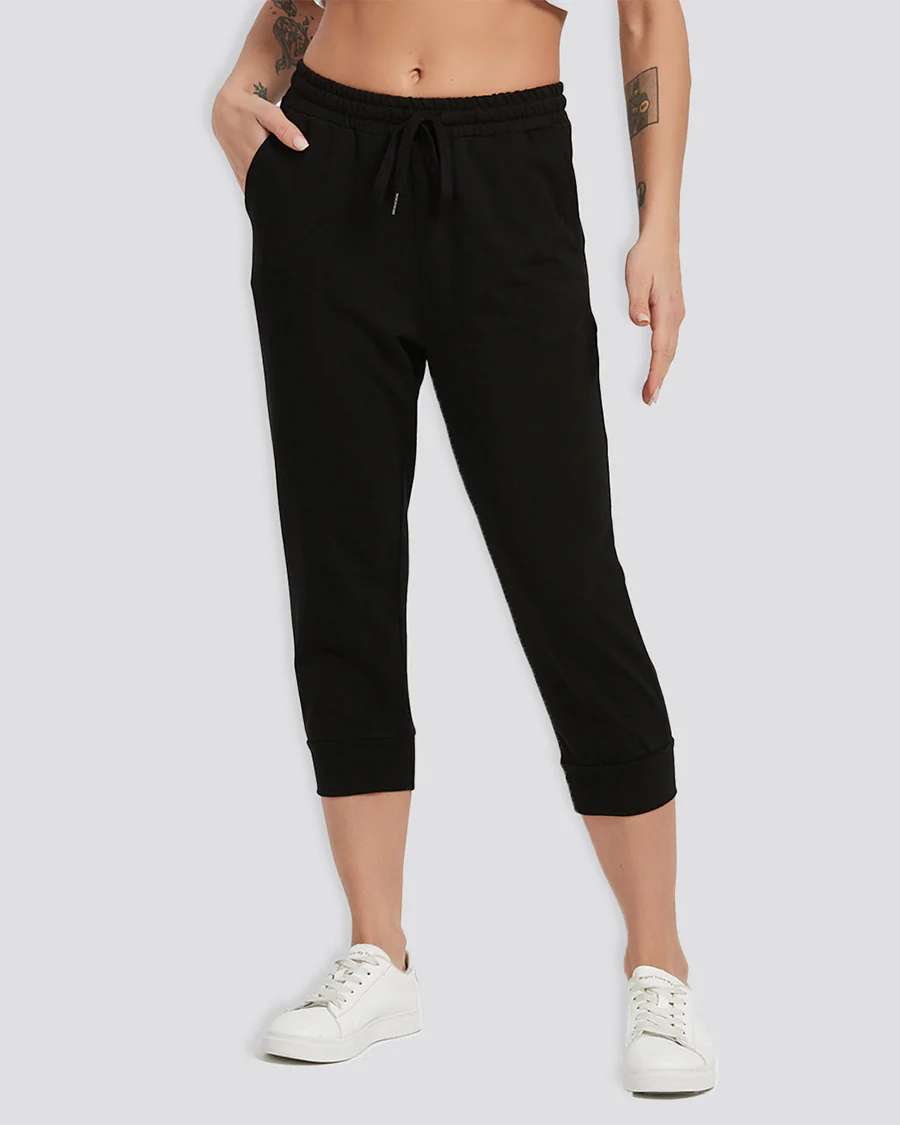 Cotton Capri Sweatpants 20"