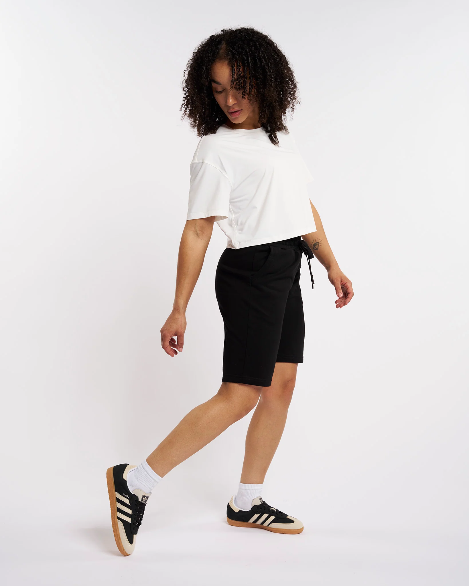 Cotton Lounge Shorts 10” - Image 2