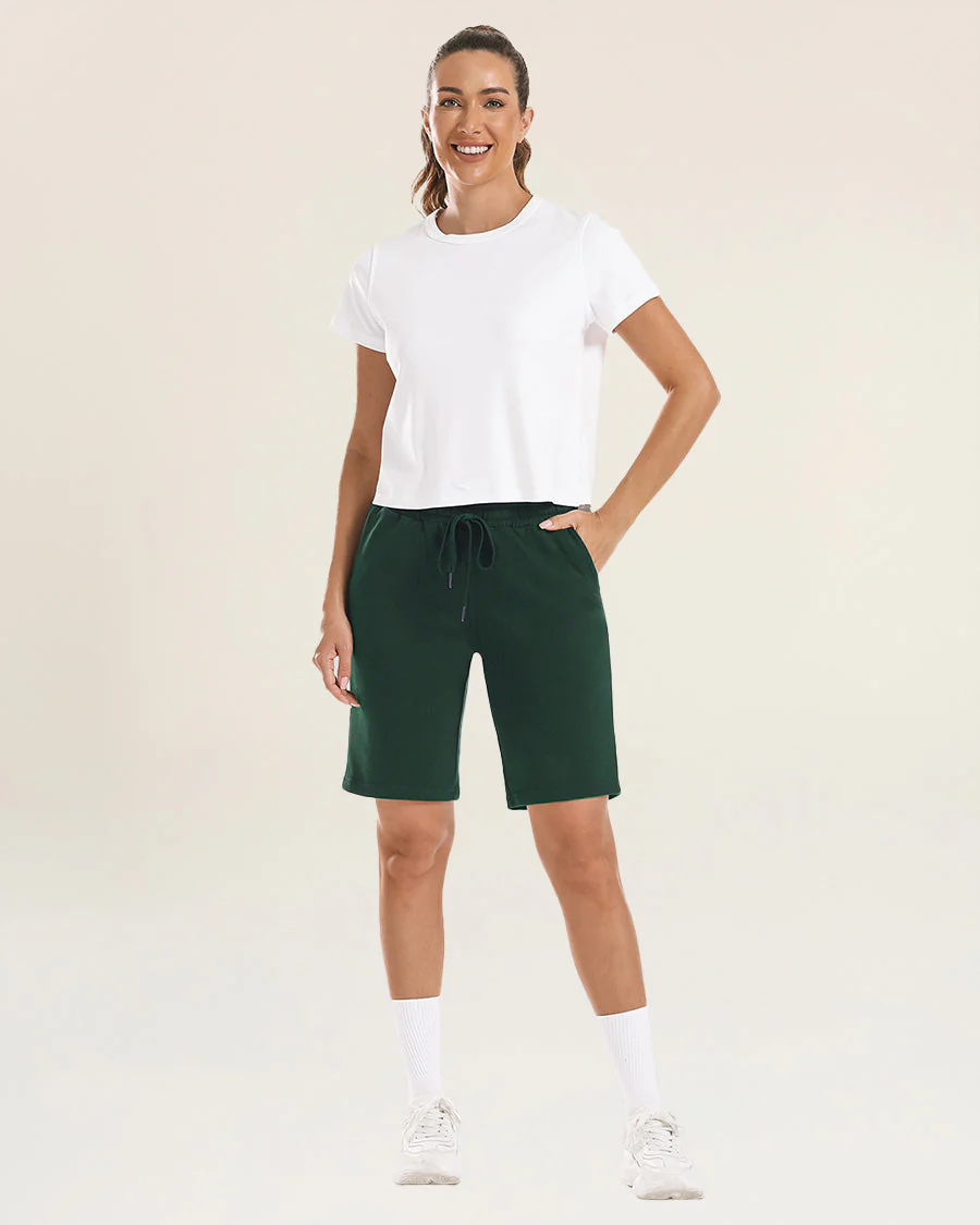 Cotton Lounge Shorts 10” - Image 4