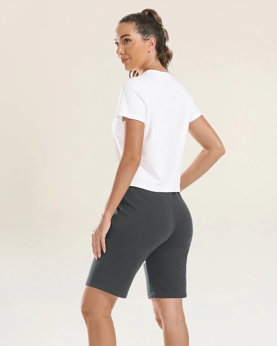Cotton Lounge Shorts 10” - Image 2
