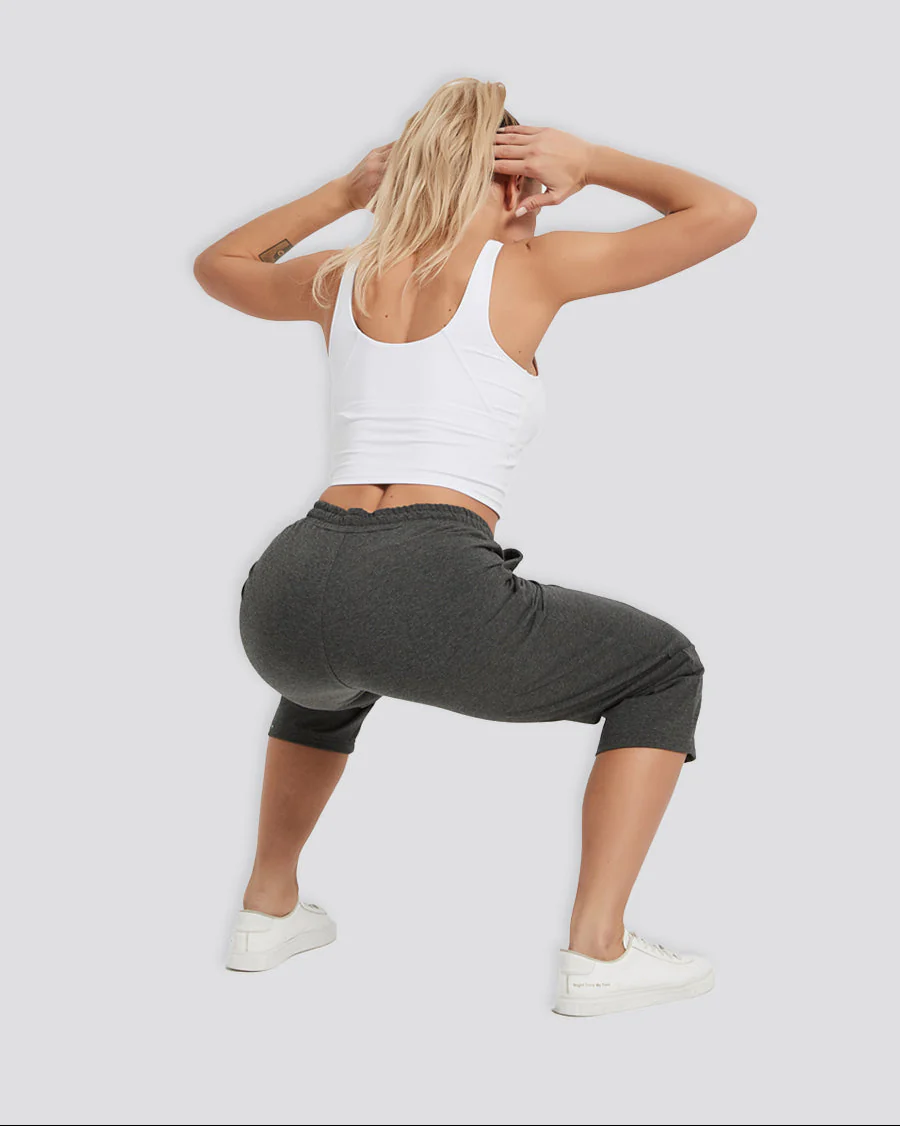 Cotton Capri Sweatpants - Image 3