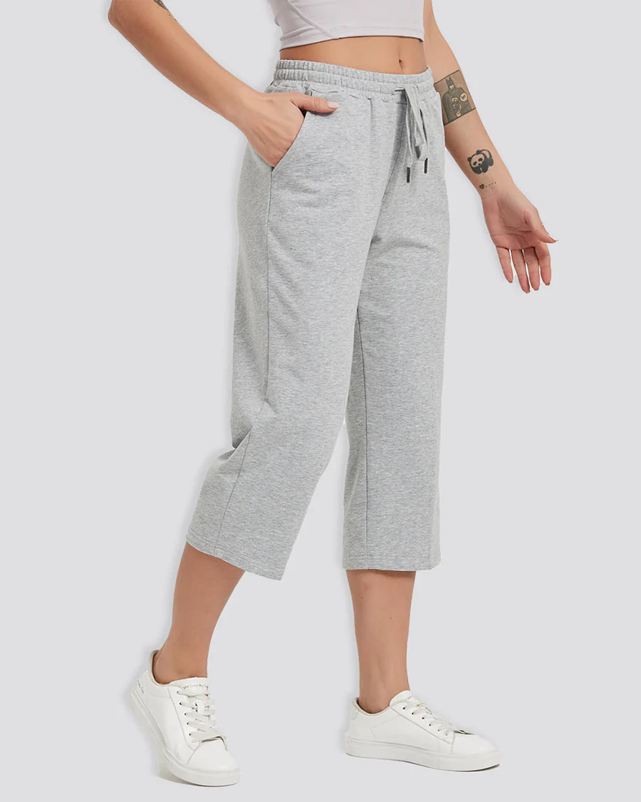 Cotton Capri Sweatpants