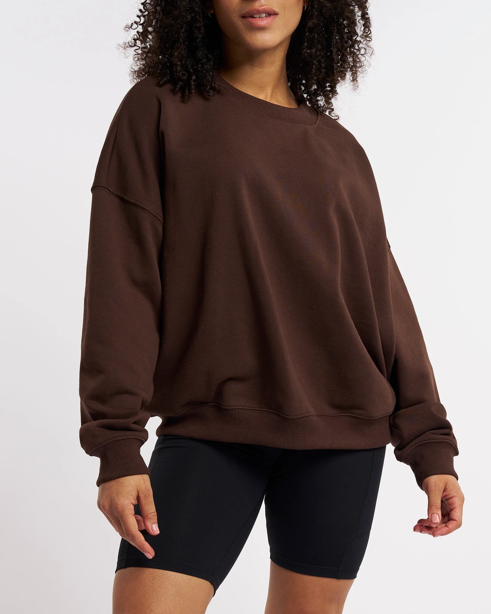 Drop Shoulder Crewneck