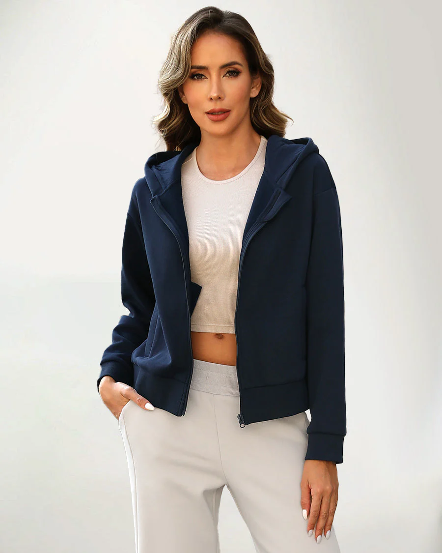 Fleece Zip-Up Hoodie