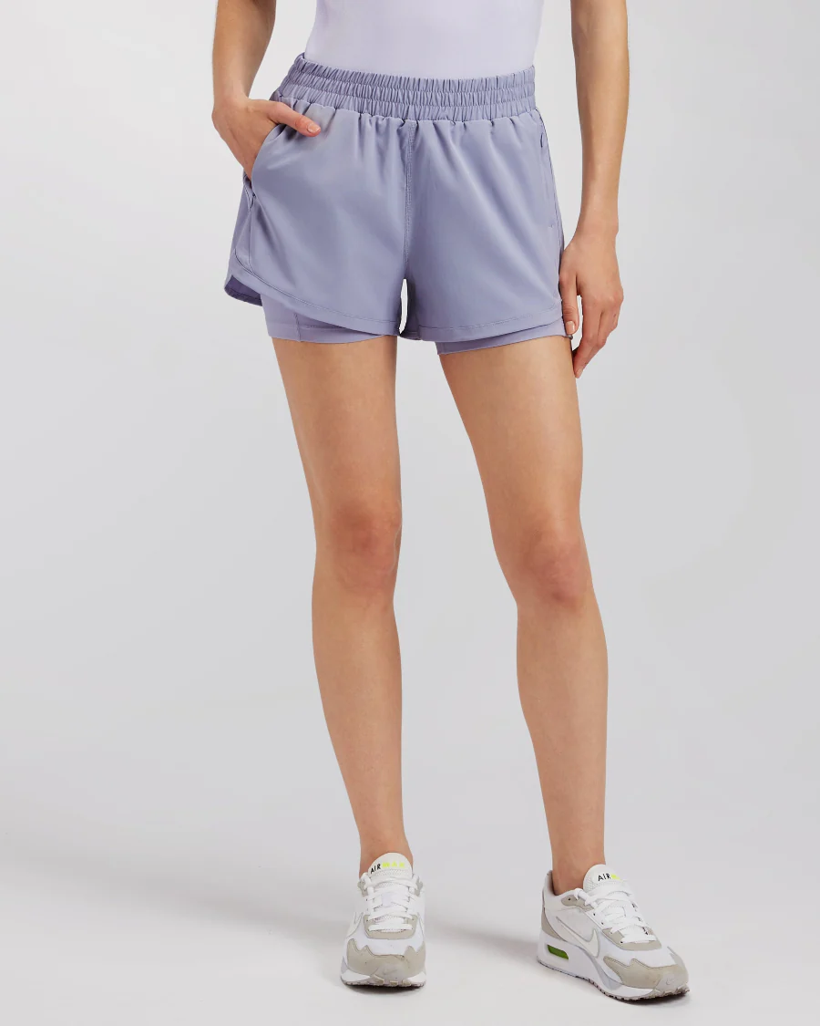 FlexRun Convertible 2 in 1 Running Shorts