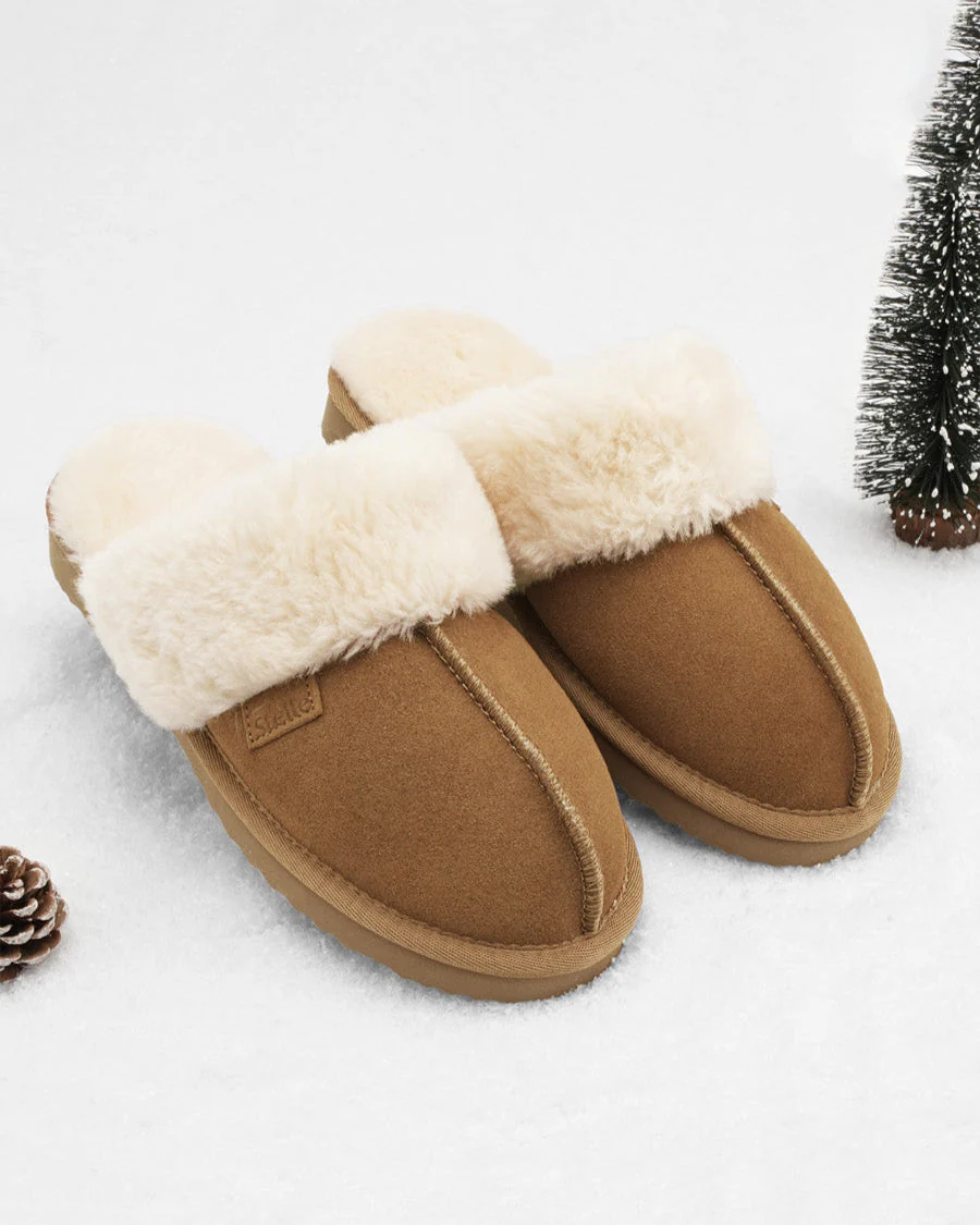 Classic Fuzzy Slippers - Image 2
