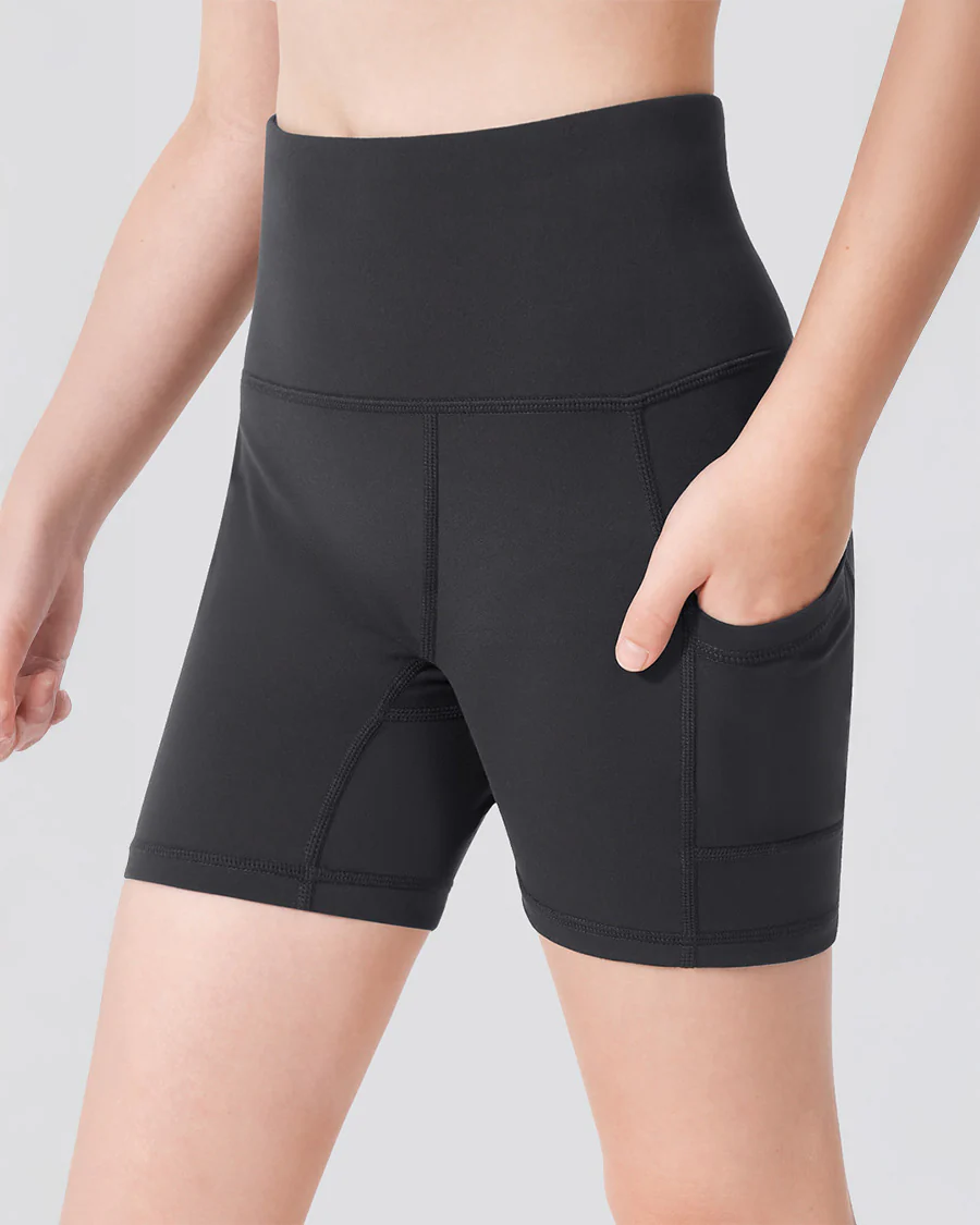 Girls 4" Volleyball Ace Shorts - Image 4