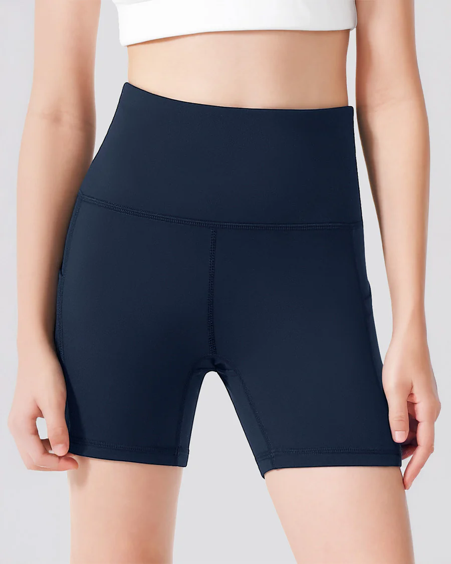 Girls 4" Volleyball Ace Shorts - Image 3