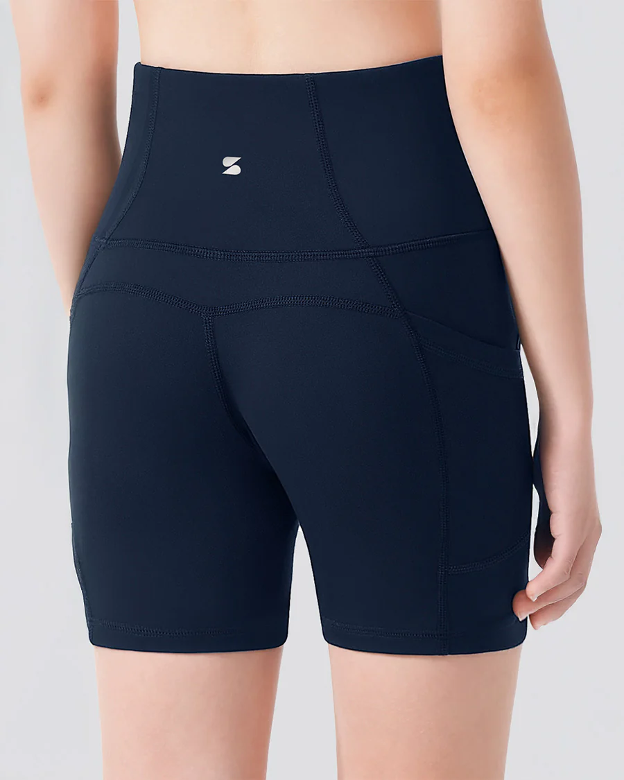 Girls 4" Volleyball Ace Shorts - Image 4