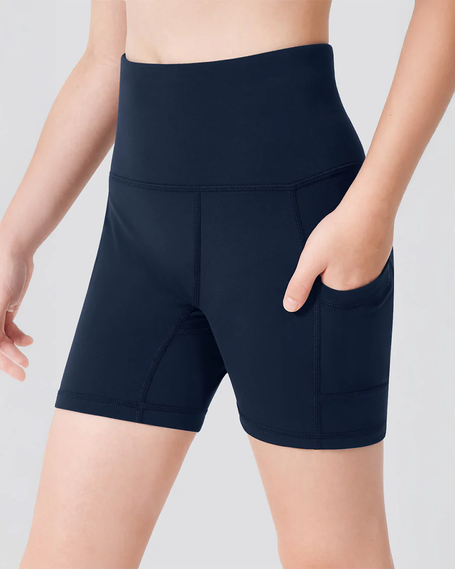 Girls 4" Volleyball Ace Shorts - Image 5
