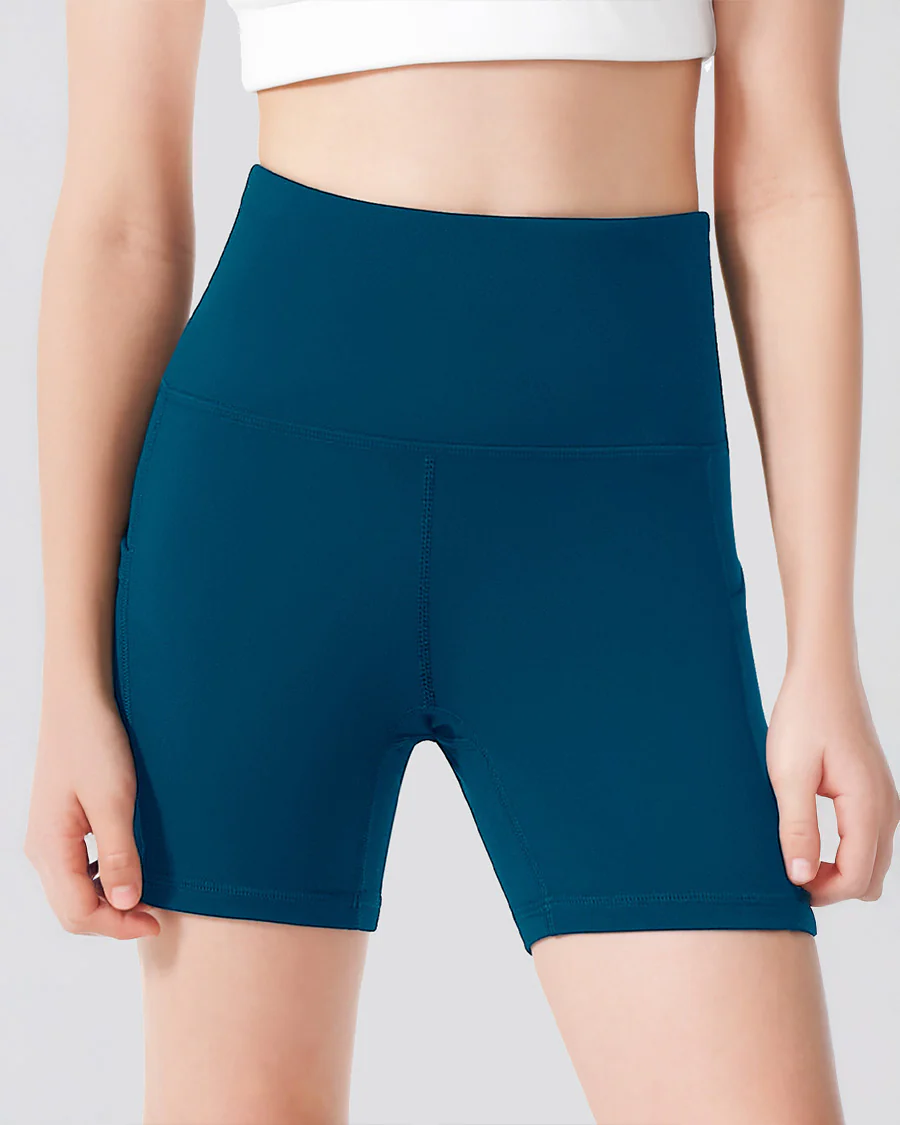 Girls 4" Volleyball Ace Shorts - Image 3