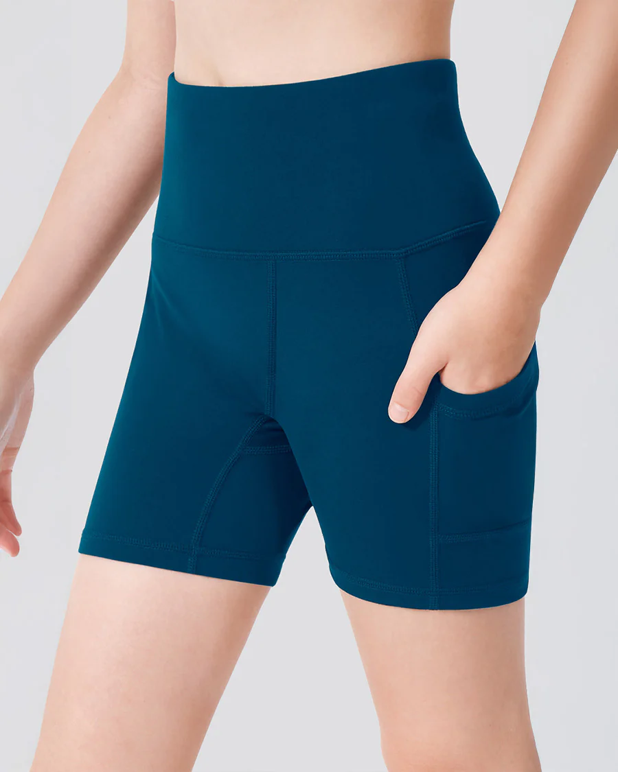 Girls 4" Volleyball Ace Shorts - Image 6