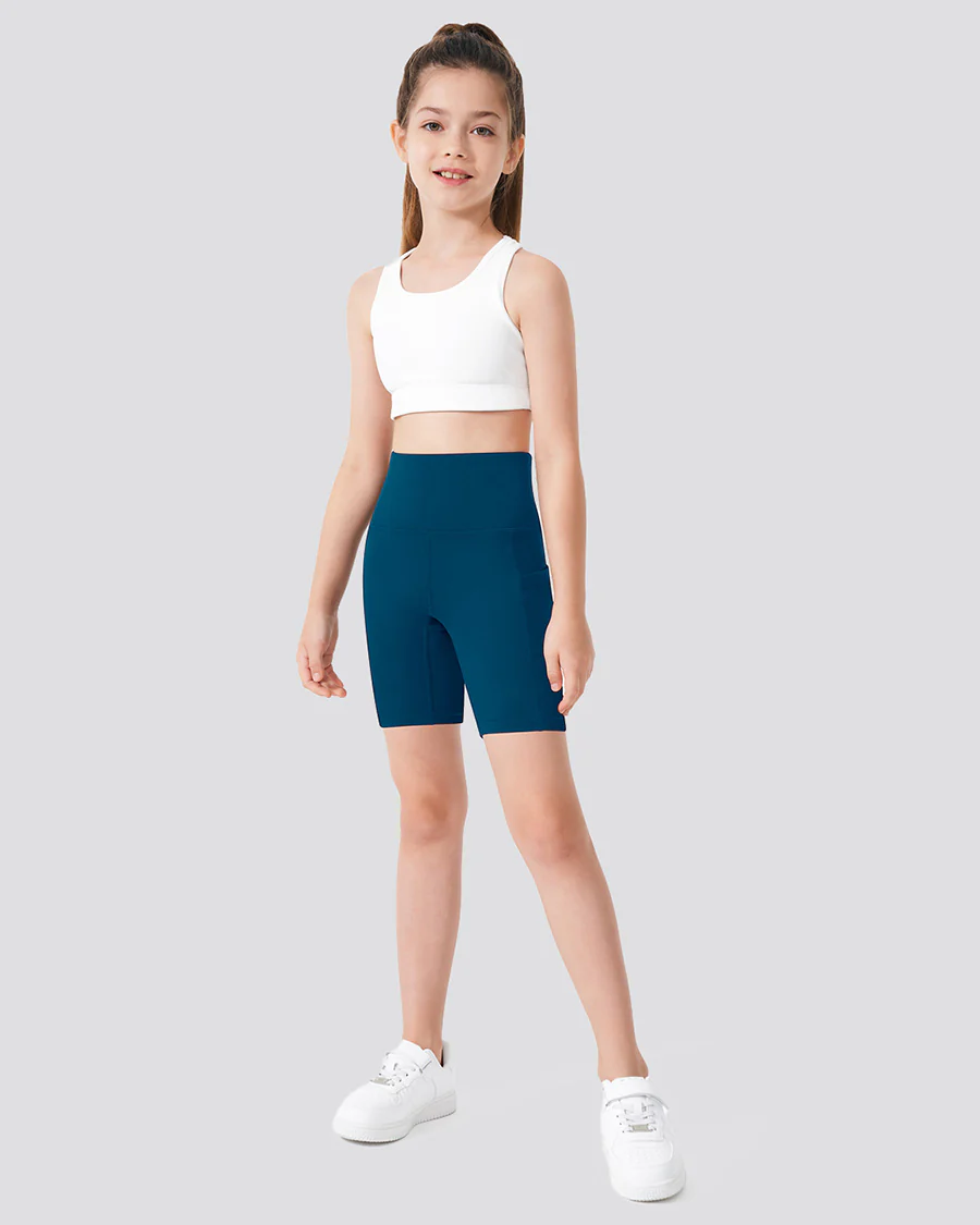 Girls 8" Volleyball Ace Shorts - Image 6