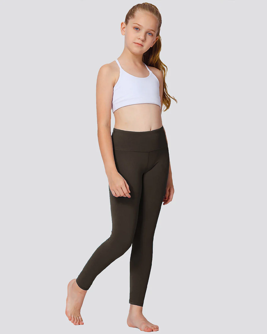 Girls Soft Yoga Leggings - Image 2