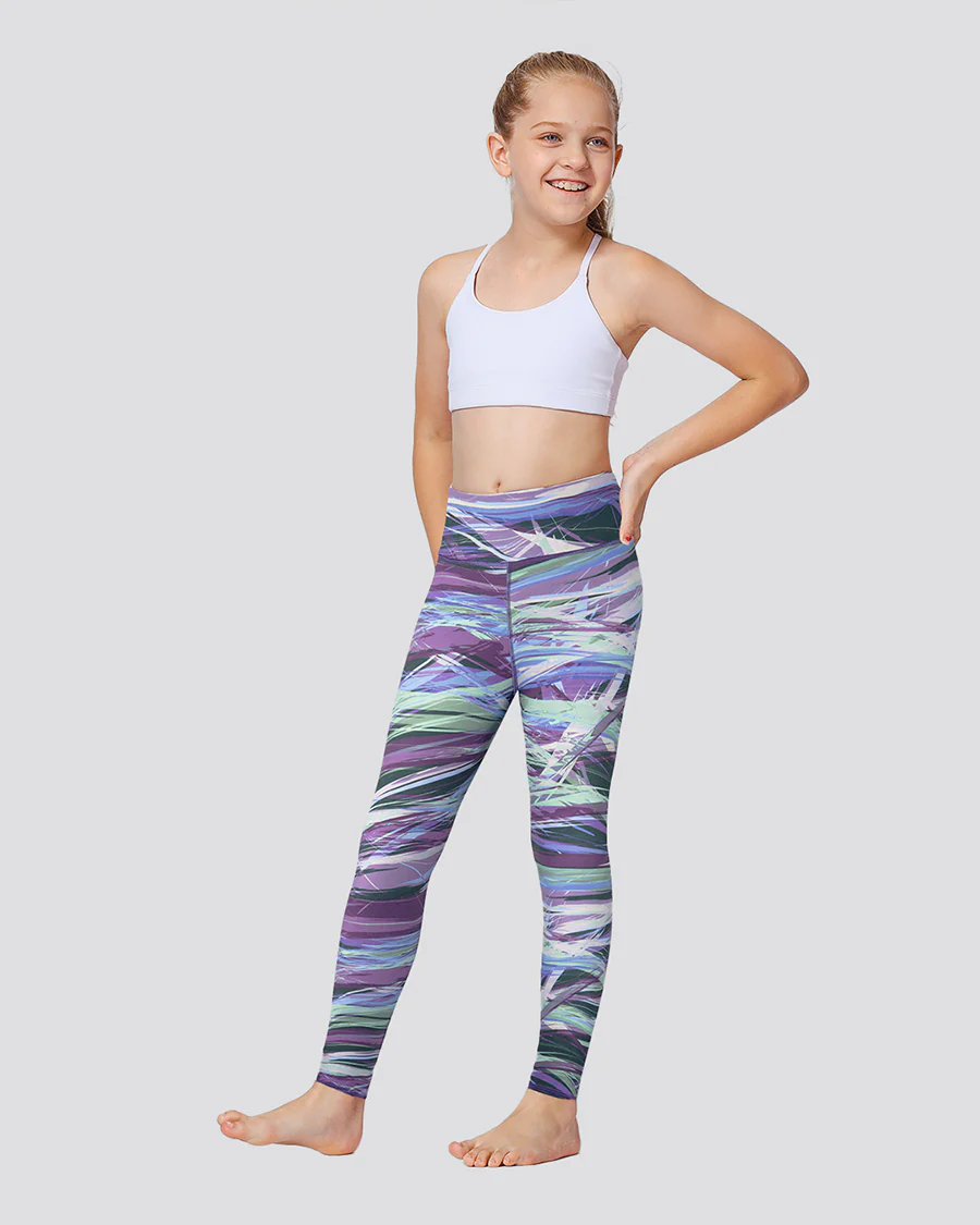 Girls Soft Yoga Leggings - Image 3