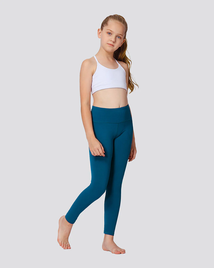 Girls Soft Yoga Leggings - Image 2