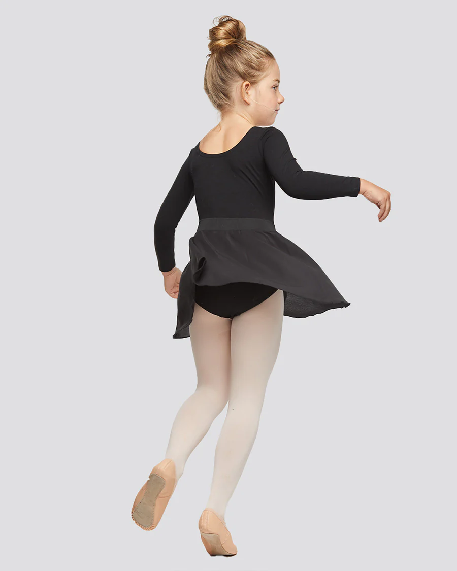 Girls Ballet Leotard Starter Kit (Long Sleeves Leotard & Pull On Skirt & Tights) - Image 2