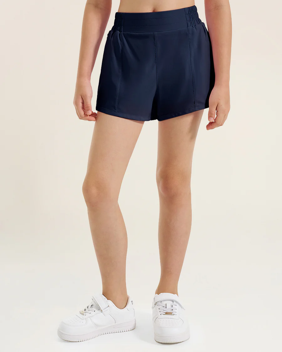 Girls BreezeEase High Waist Shorts