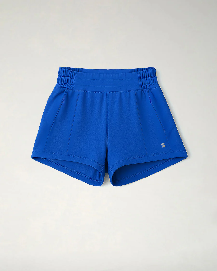 Girls BreezeEase High Waist Shorts - Image 5