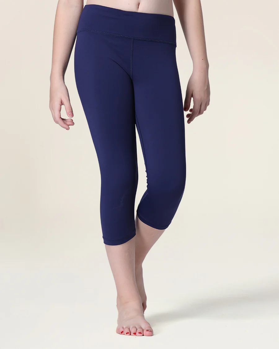 Girls Capri Yoga Leggings