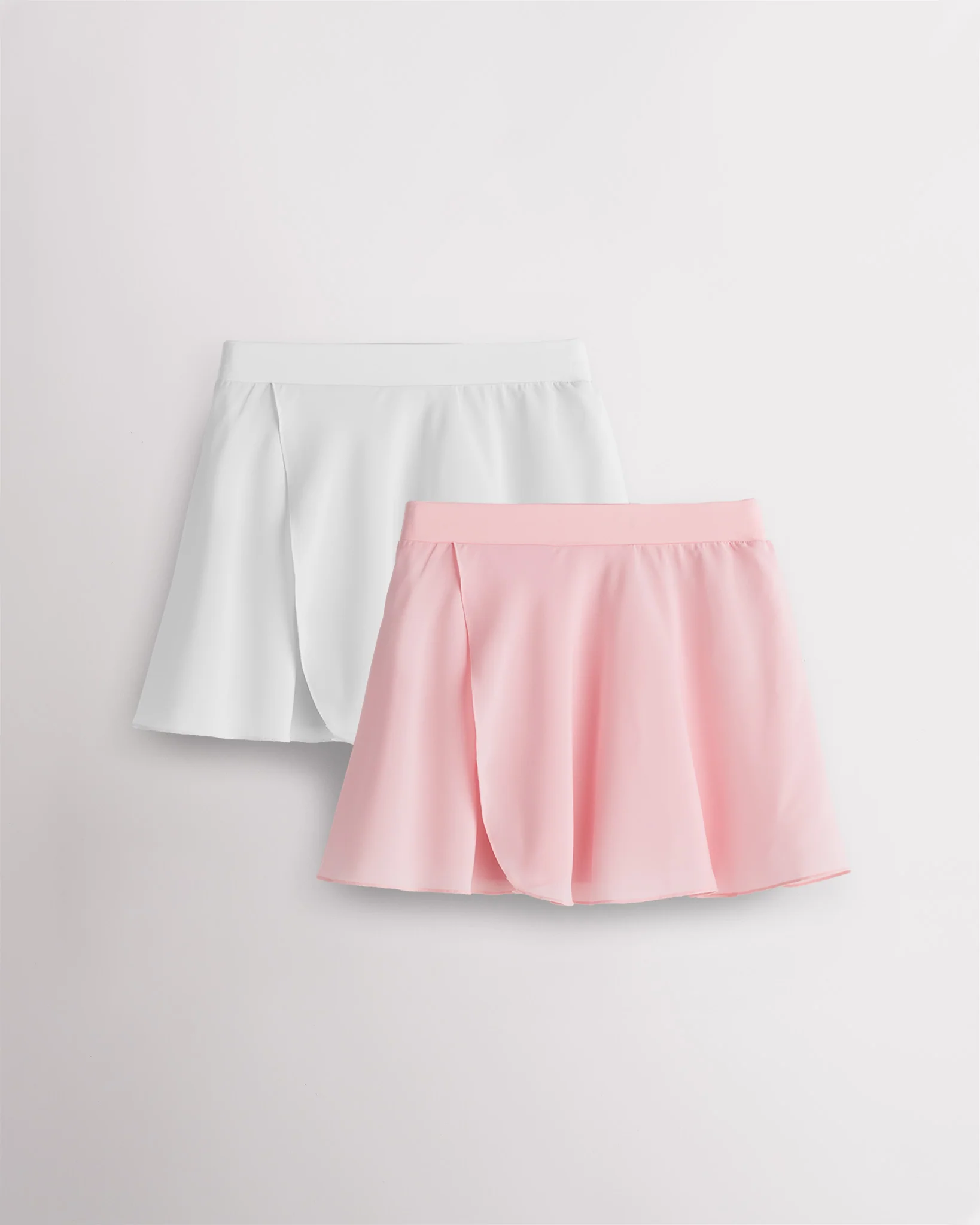 Girls Chiffon Pull-On Skirt 2-Pack