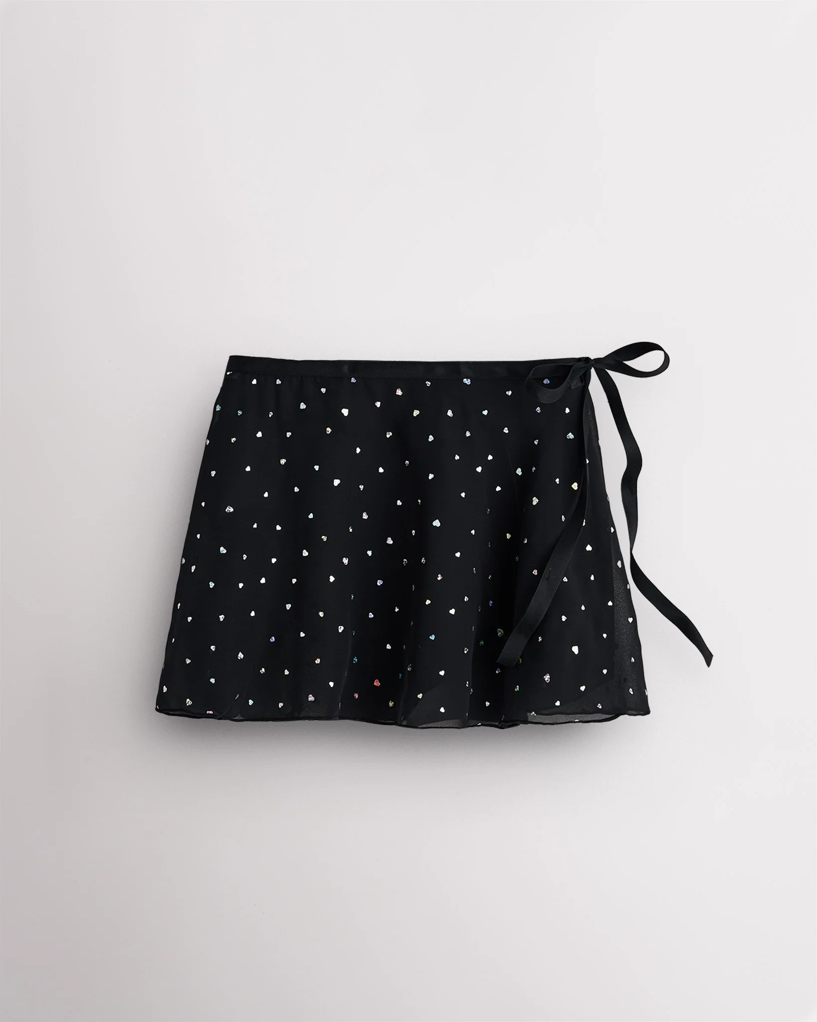 Girls Chiffon Wrap Skirt With Adjustable Tie