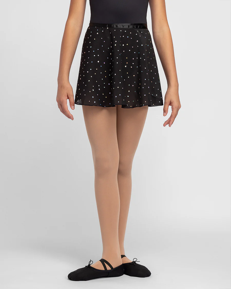 Girls Chiffon Wrap Skirt With Adjustable Tie - Image 2