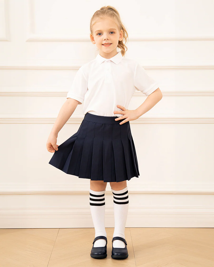 Girls Classic School Uniform Mary Jane Shoes - Image 4