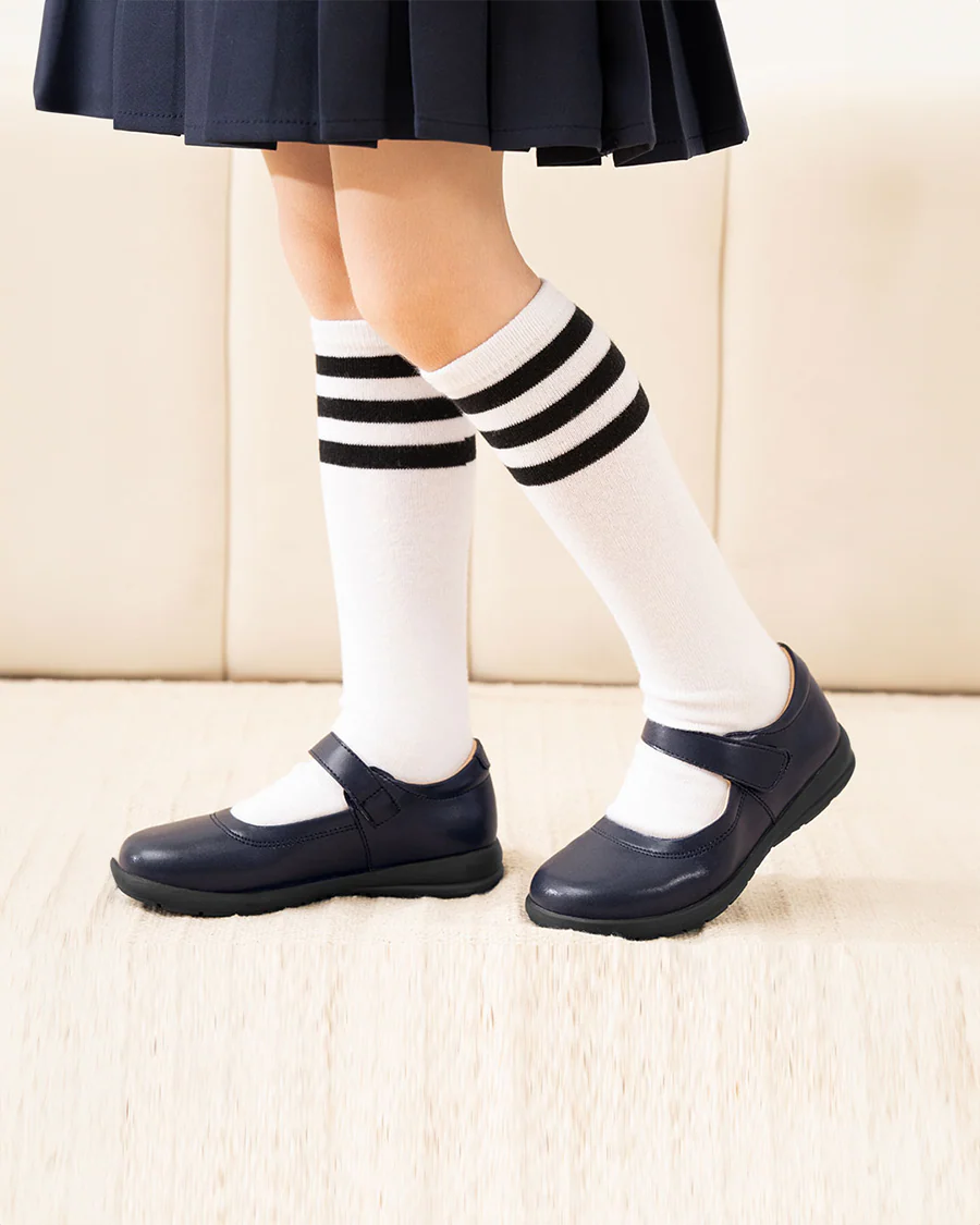 Girls Classic School Uniform Mary Jane Shoes - Image 5