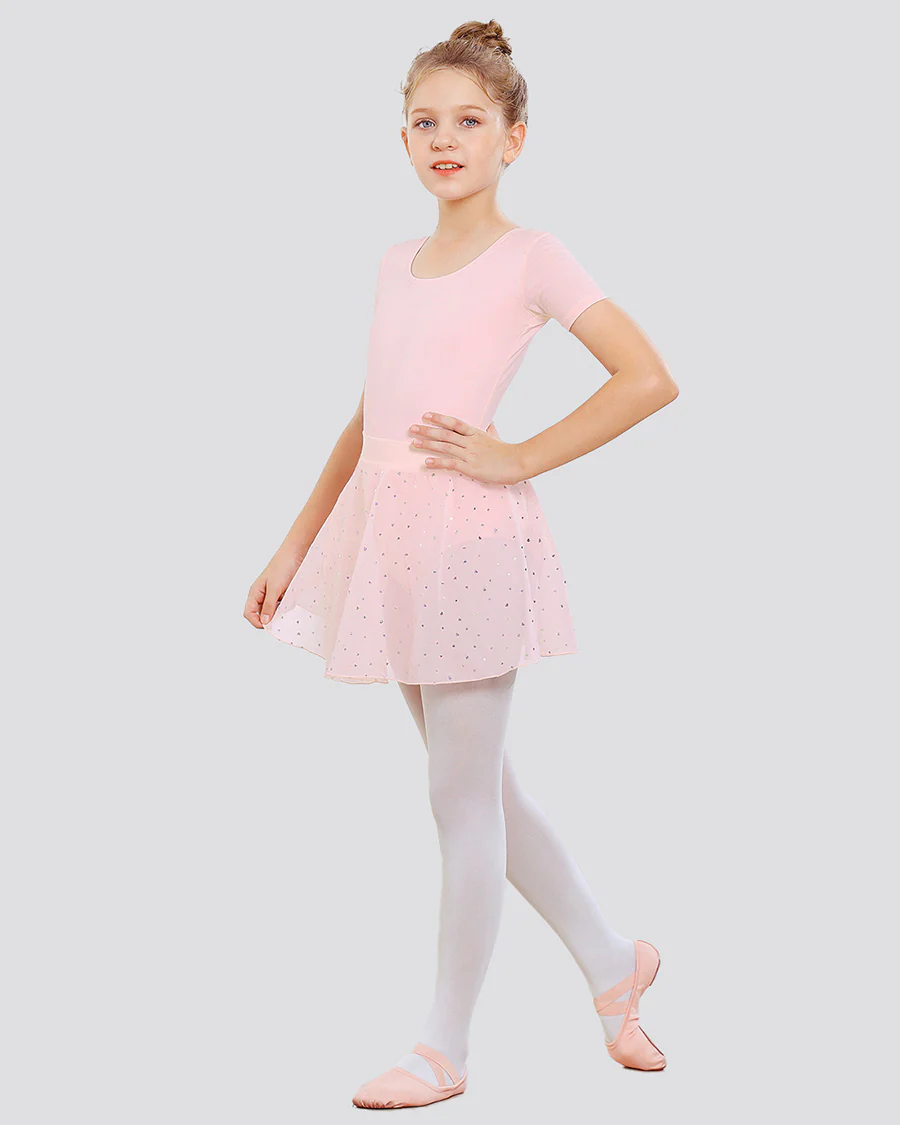 Kids Stretch Canvas Split Sole Ballet Shoes - Image 6