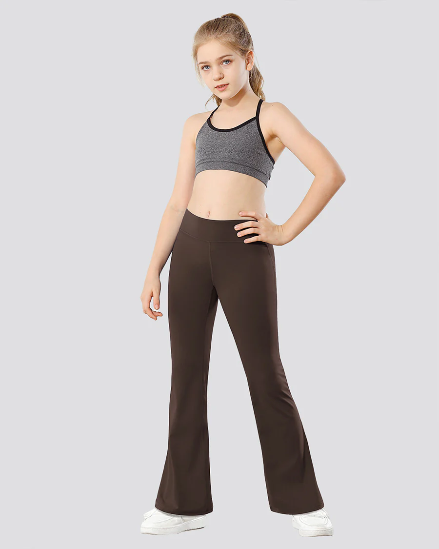Girls Flare Leggings - Image 2