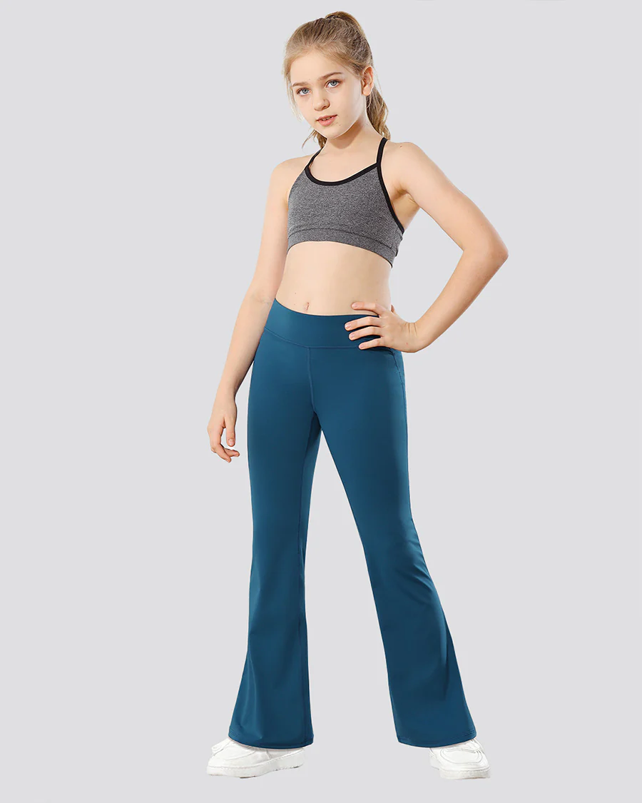 Girls Flare Leggings - Image 2