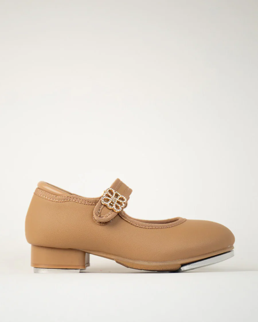 Kids Floral buckle Tap Shoes