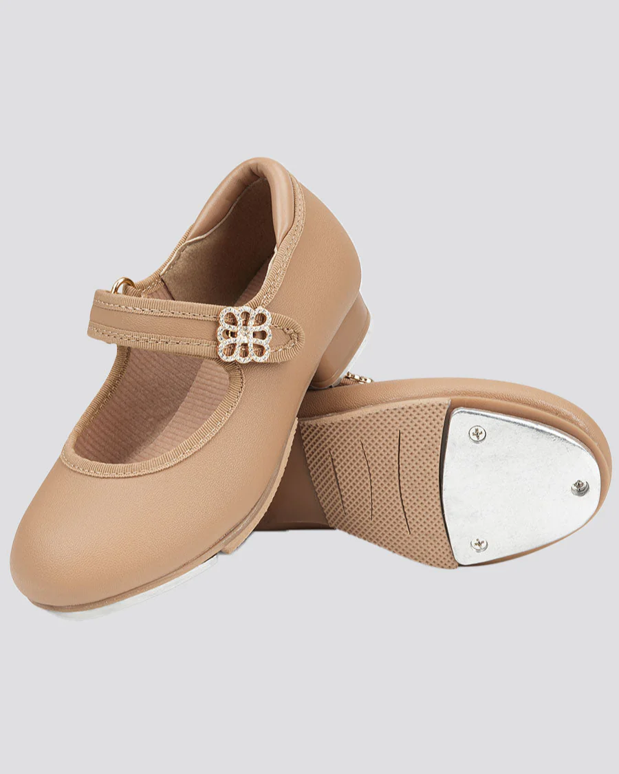 Kids Floral buckle Tap Shoes - Image 2