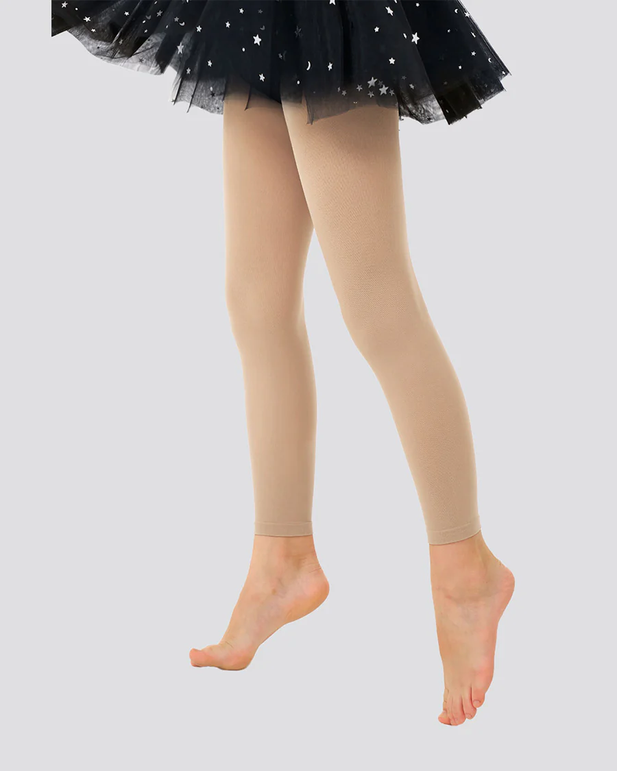 Girls Ultra Soft Footless Ballet Tights