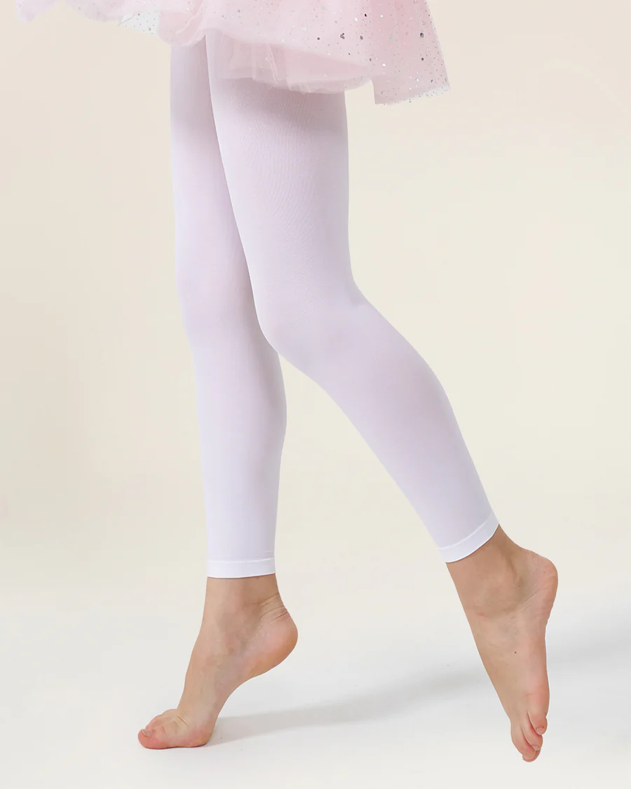 Girls Ultra Soft Footless Ballet Tights