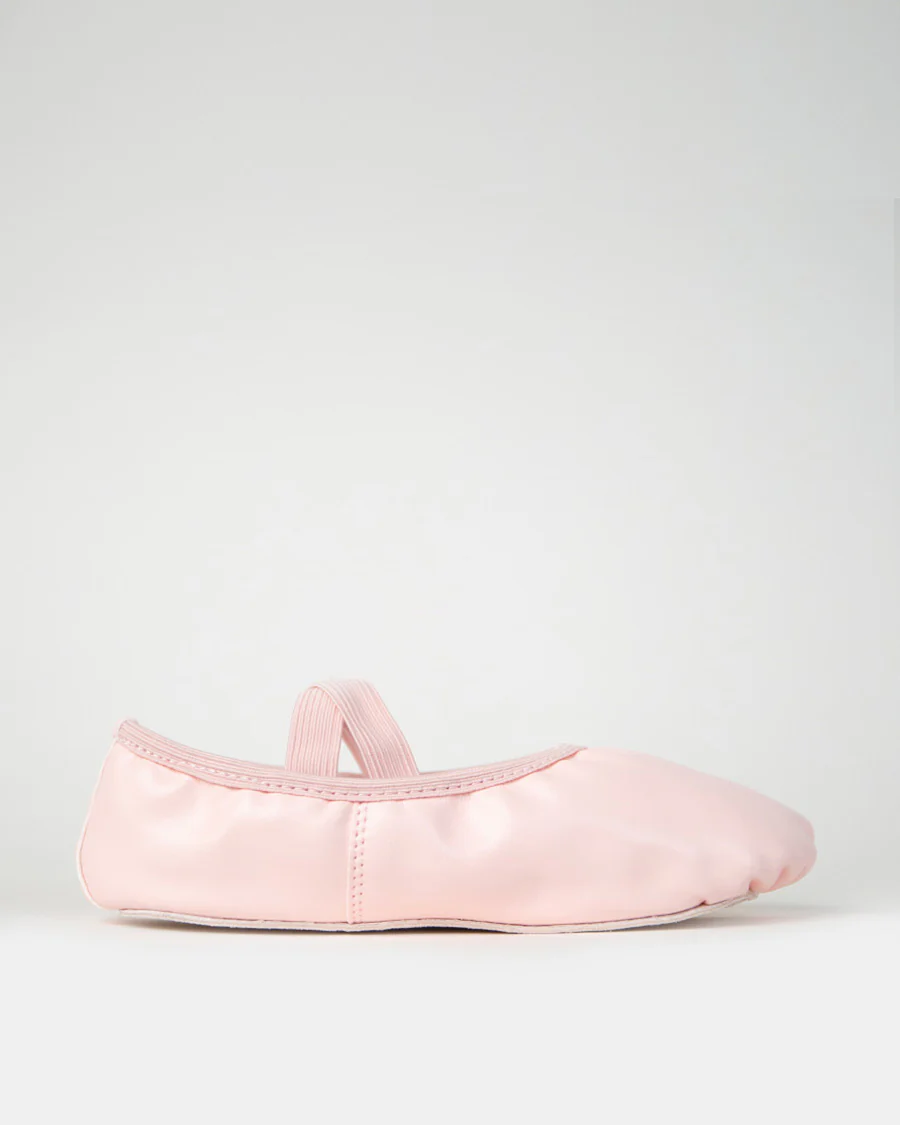 Kids Full Sole No-Tie Ballet Slippers