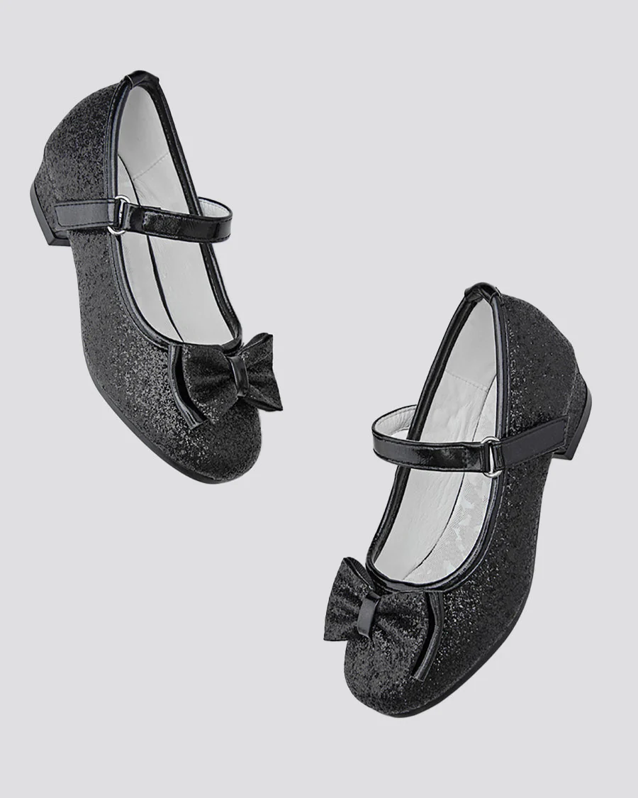 Girls Glittery Mary Jane Dress Shoes - Image 3