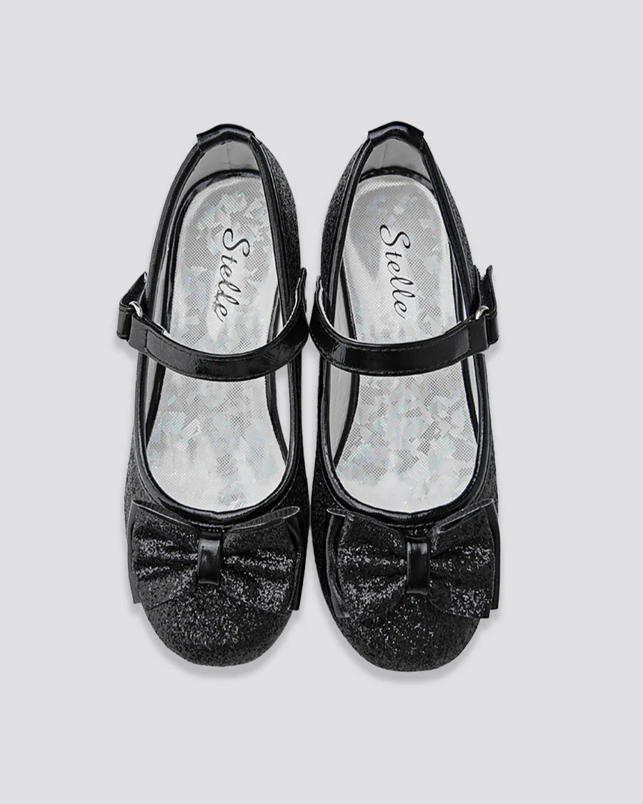 Girls Glittery Mary Jane Dress Shoes - Image 4