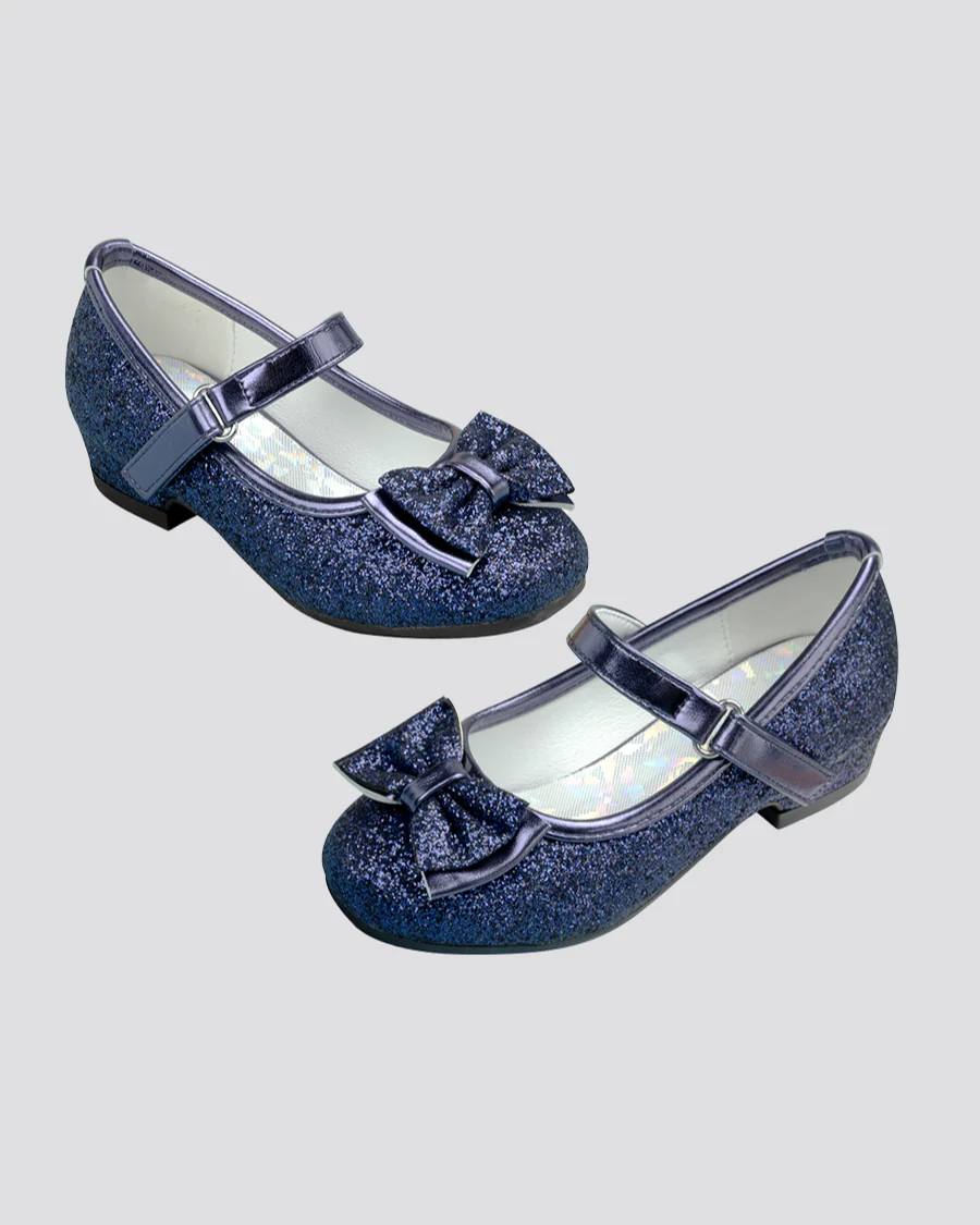 Girls Glittery Mary Jane Dress Shoes - Image 2